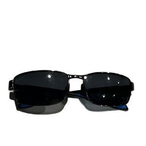 Men’s Maui Jim Prescription Sunglass Frames Chic Black and Blue Sunglasses